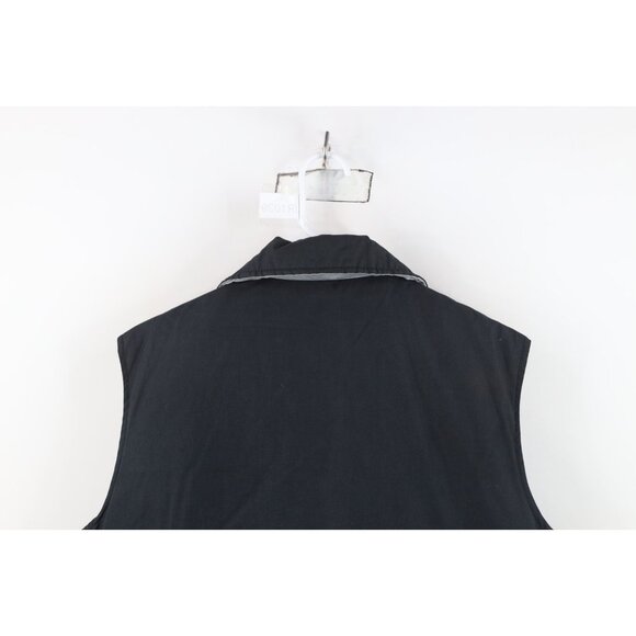 Vintage 90s Streetwear Mens M Distressed Reversible Duck Down Puffer Vest Jacket - Picture 11 of 16